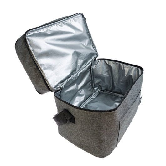 Bottom Compartment Grey rPET Duo Cooler Bags